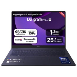 Portatil lg gram pro 16z90ts g intel