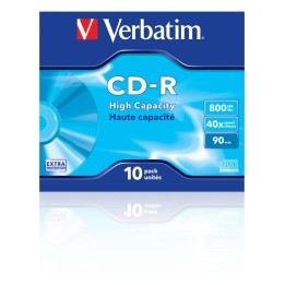 Verbatim cd - r 800mb 40x tarrina 10