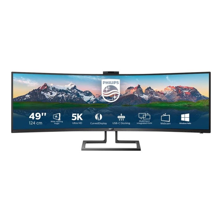 Monitor curvo philips 499p9h 49 pulgadas 5k