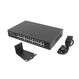 Switch lanberg 24 ptos 1gb poe+