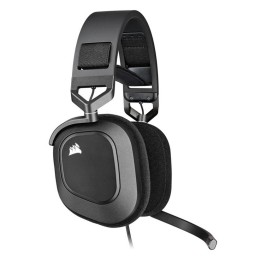 Auricular gaming corsair stereo corsair hs80 rgb usb gris
