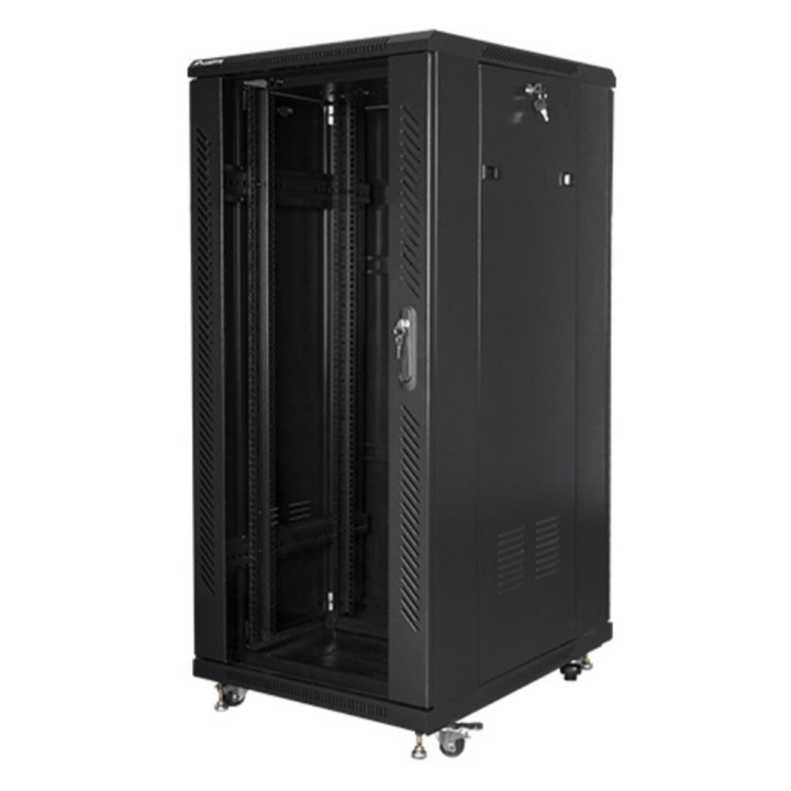 Armario lanberg 19 pulgadas 27u 600x800 negro