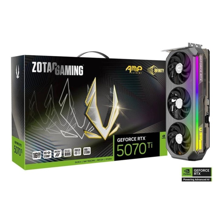 Tarjeta grafica zotac gaming 5070ti amp
