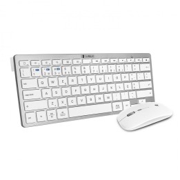 Teclado + raton subblim combo plata