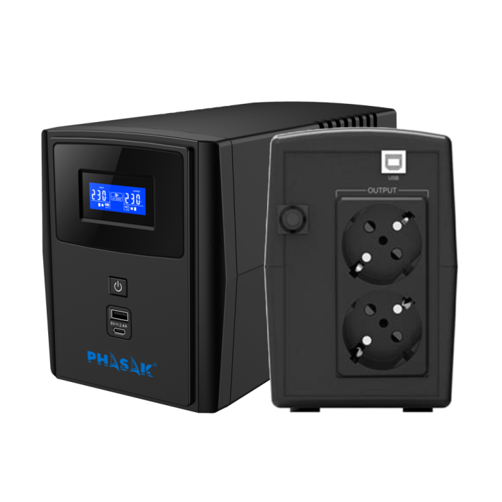 Sai ups phasak 800va sirius ph 7308 interactivo 0.8kva