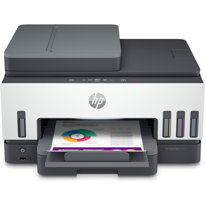 Multifuncion inyeccion hp smart tank 7605
