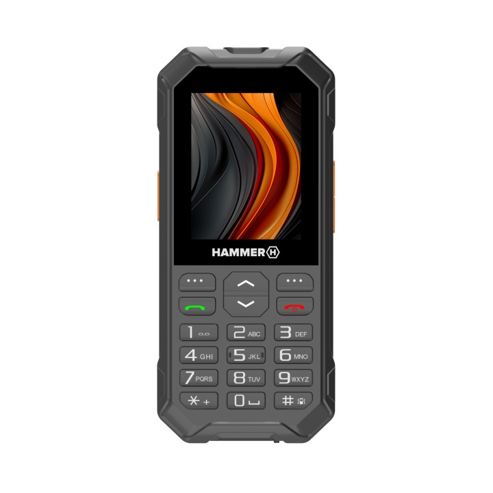 Telefono movil rugerizado hammer 6 2.4 pulgadas