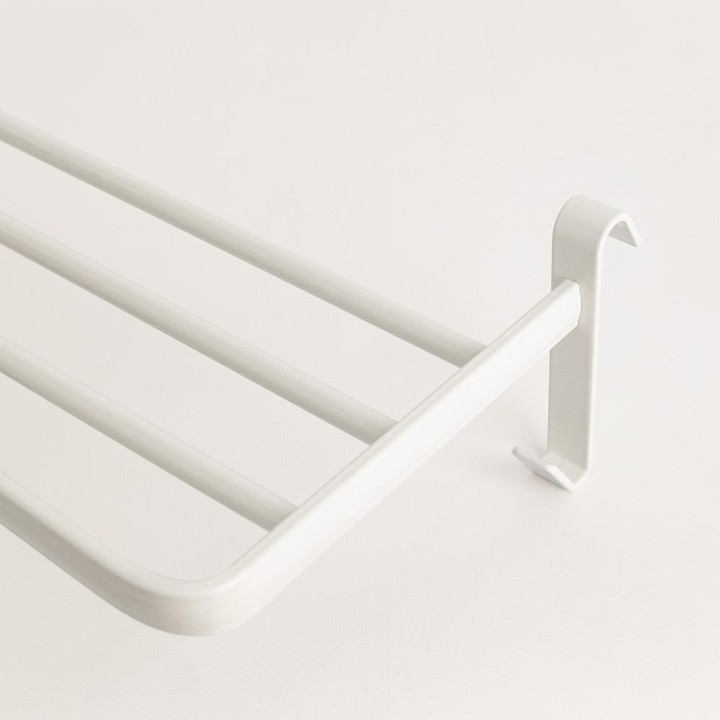 Yoevu repisa blanca con ganchos compatible