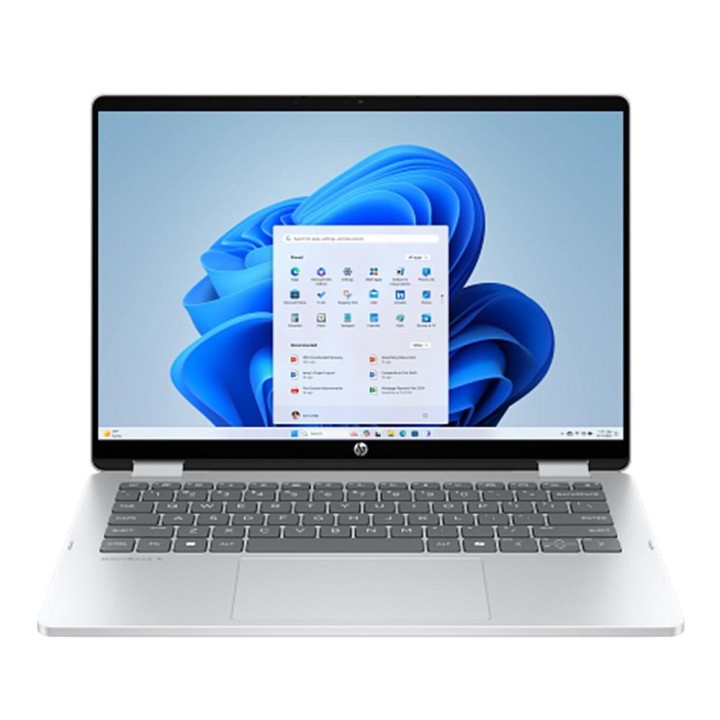 Portátil hp omnibook 5 flip 14 - fp0057ns core 7 - 150u 14 pulgadas táctil - 16gb - ssd 1tb - plata - w11
