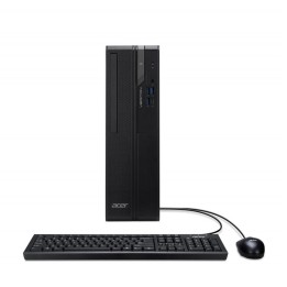 Ordenador acer veriton vx2722g i3 - 14100 - 8gb - ssd 512gb - w11p negro + teclado y raton