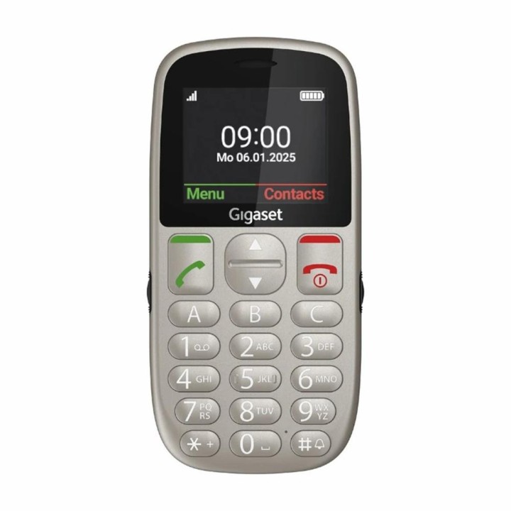 Telefono movil gigaset gl395 gris mayores