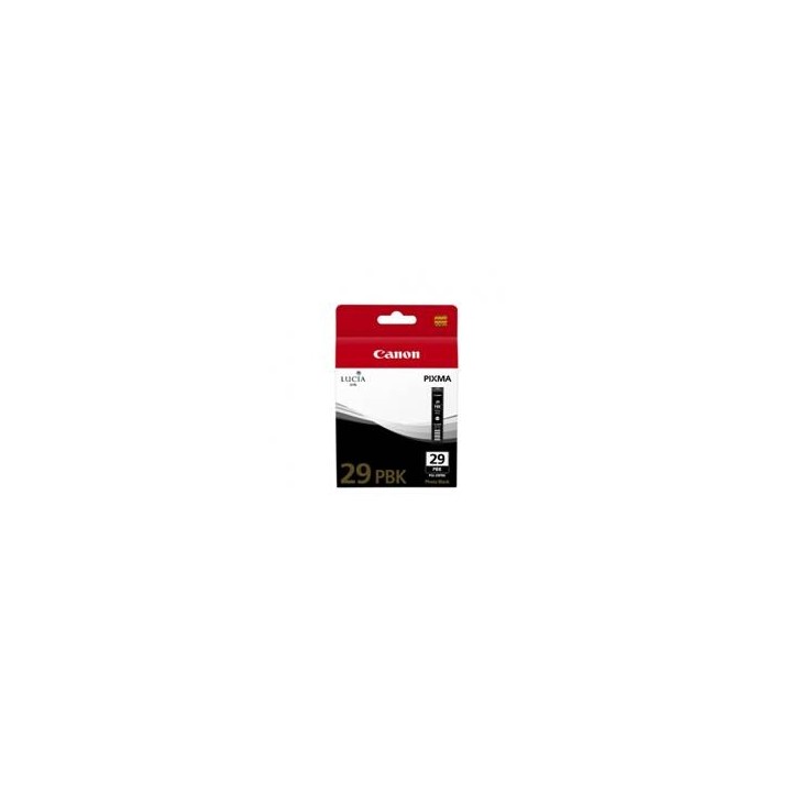 Cartucho tinta canon pgi - 29pbk photo negro