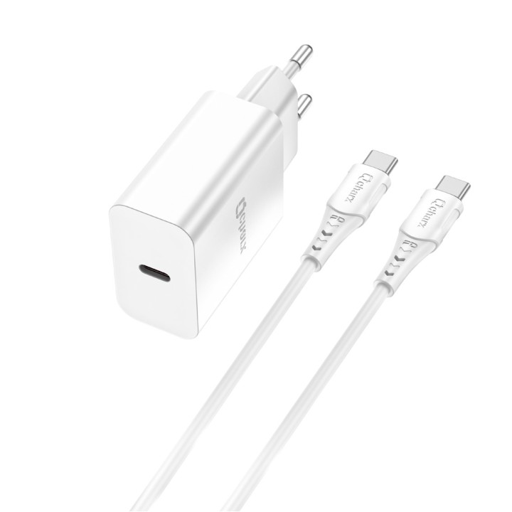 Kit cargador qcharx chronos 3a 20w