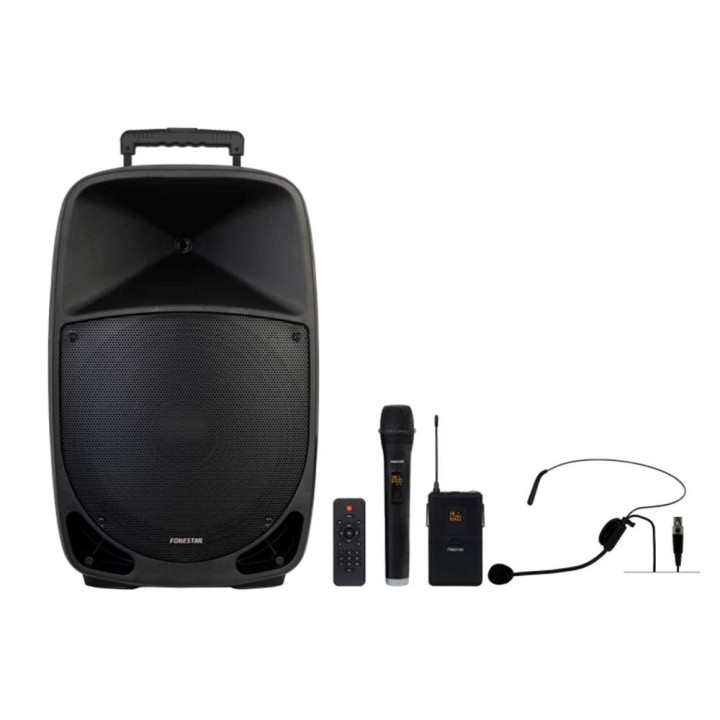Altavoz portatil con microfono fonestar malibu - 315