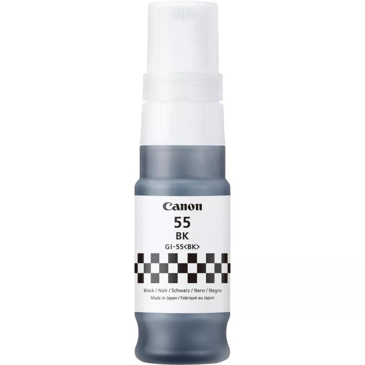 Botella tinta canon gi - 55 ink negro