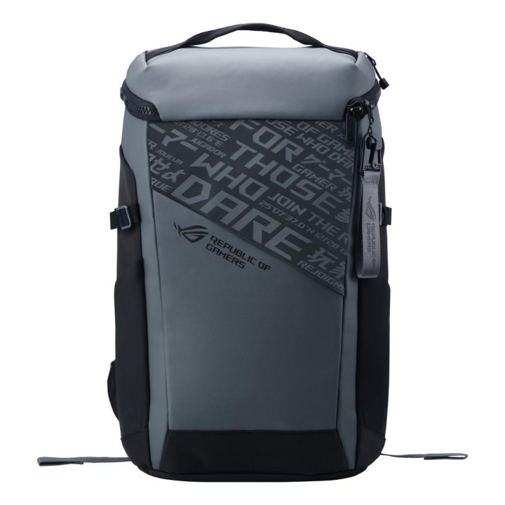 Mochila asus rog ranger bp2701 cybertext edition para portatil 18 pulgadas gris