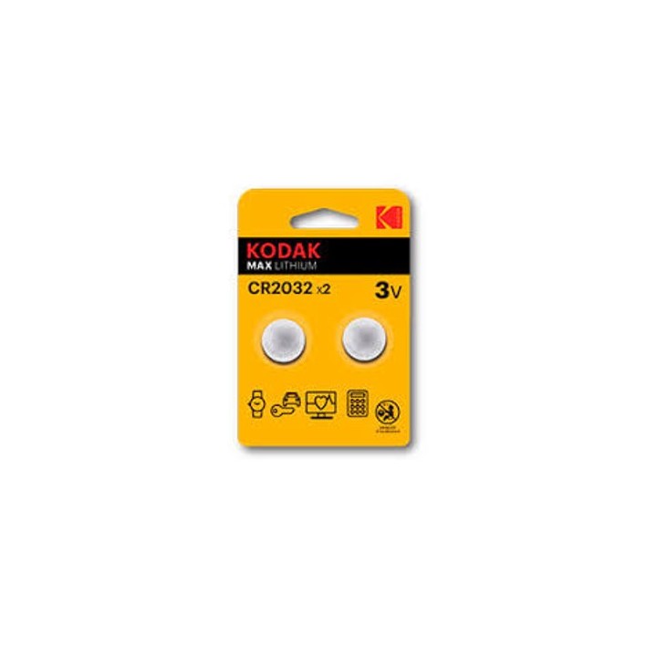 Blister pilas kodak boton litio ultra