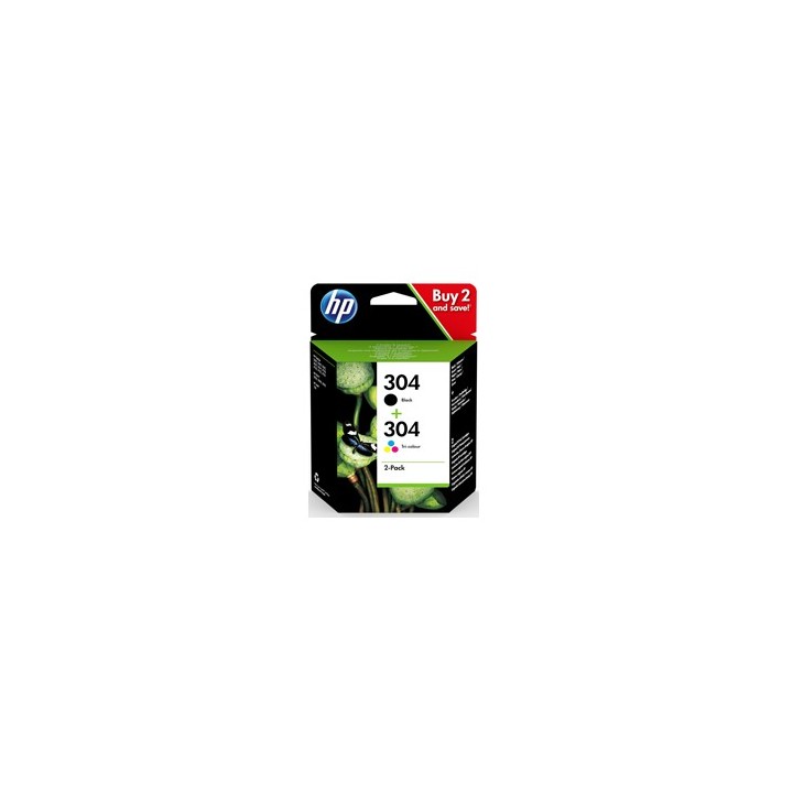 Pack 2 cartucho tinta hp 304
