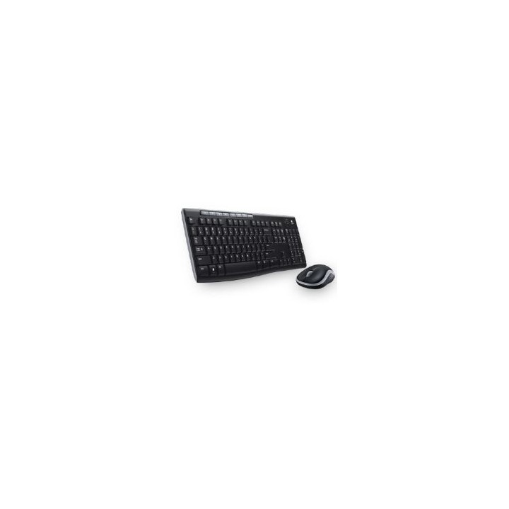 Teclado + mouse logitech mk270 optico
