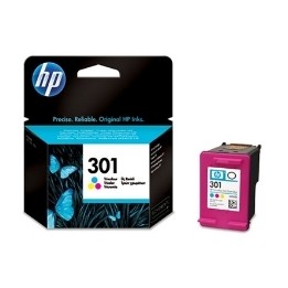 Cartucho tinta hp 301 ch562ee tricolor