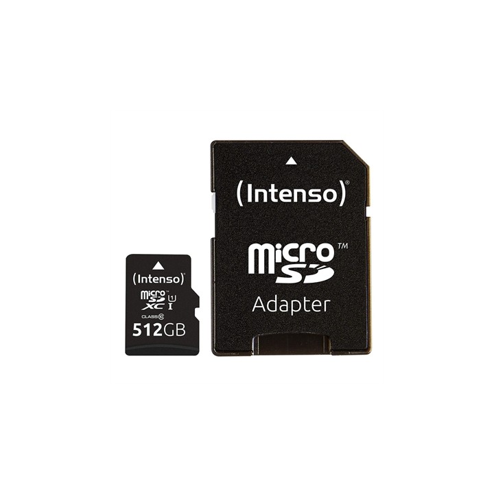Tarjeta memoria micro sd intenso 512gb