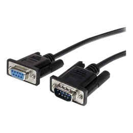 Cable db9 startech 3m macho - hembra negro