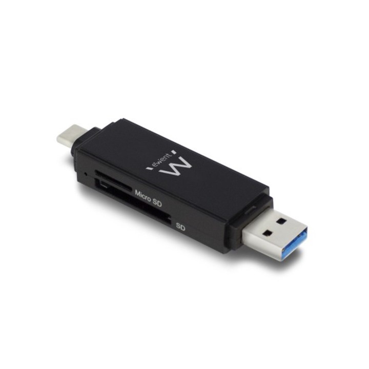 Lector tarjetas compacto ewent usb 3.1