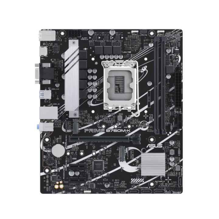 Placa base asus intel prime b760m - k