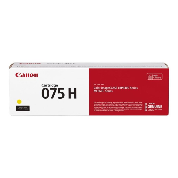 Toner canon 075 h amarillo cl