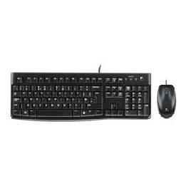 Teclado + mouse logitech mk120 usb