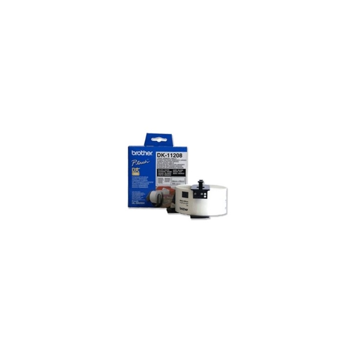 Etiquetas papel precortada brother dk11208 38