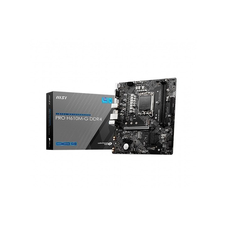 Placa base msi 1700 h610m - g ddr4