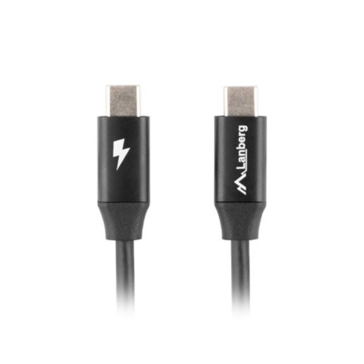 Cable usb tipo c lanberg 0.5m