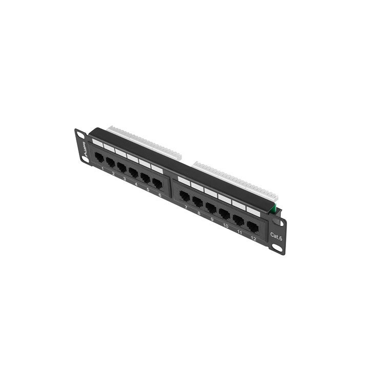 Patch panel lanberg 12 puertos 1u
