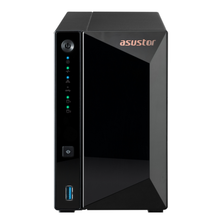 Servidor nas asustor 2 bay quad - core