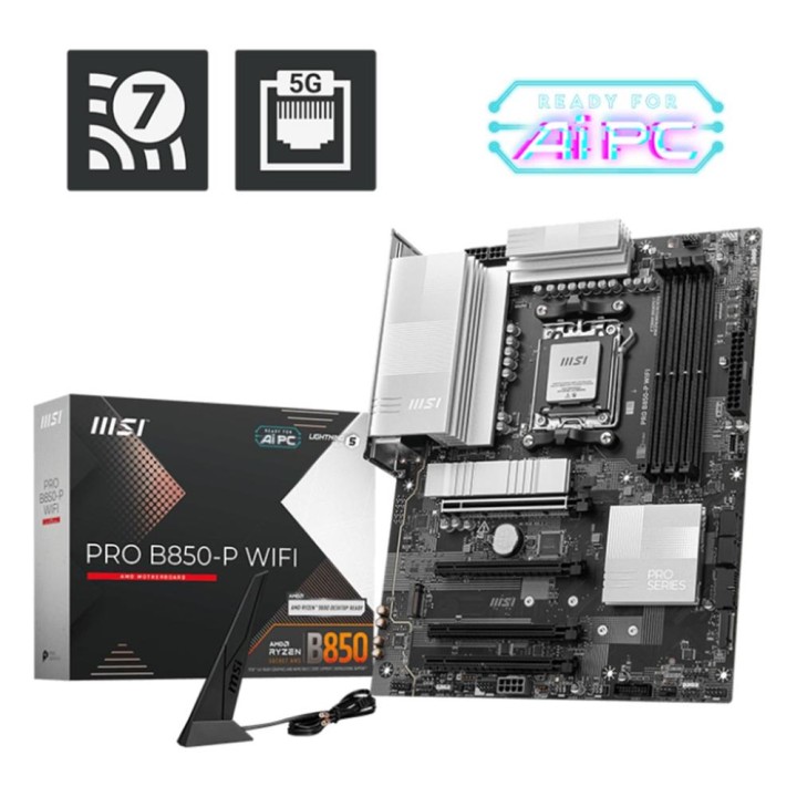 Placa base msi pro b850 - p wifi