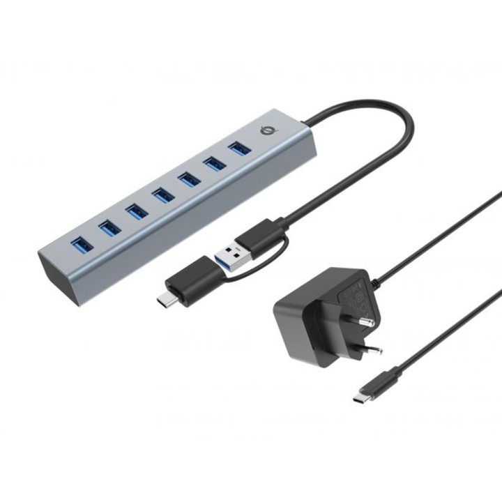 Hub usb 3.0 conceptronic hubbies21gp 7
