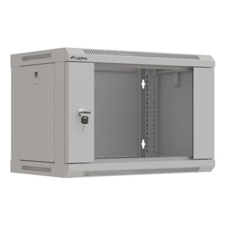 Armario lanberg 19 pulgadas 6u 540x350 gris