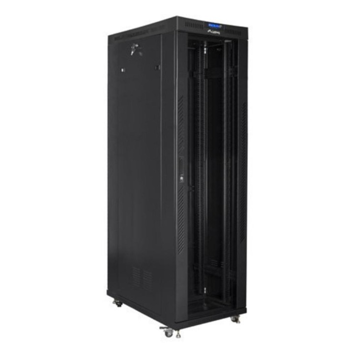 Armario lanberg 19 pulgadas 42u - 600x1200 negro