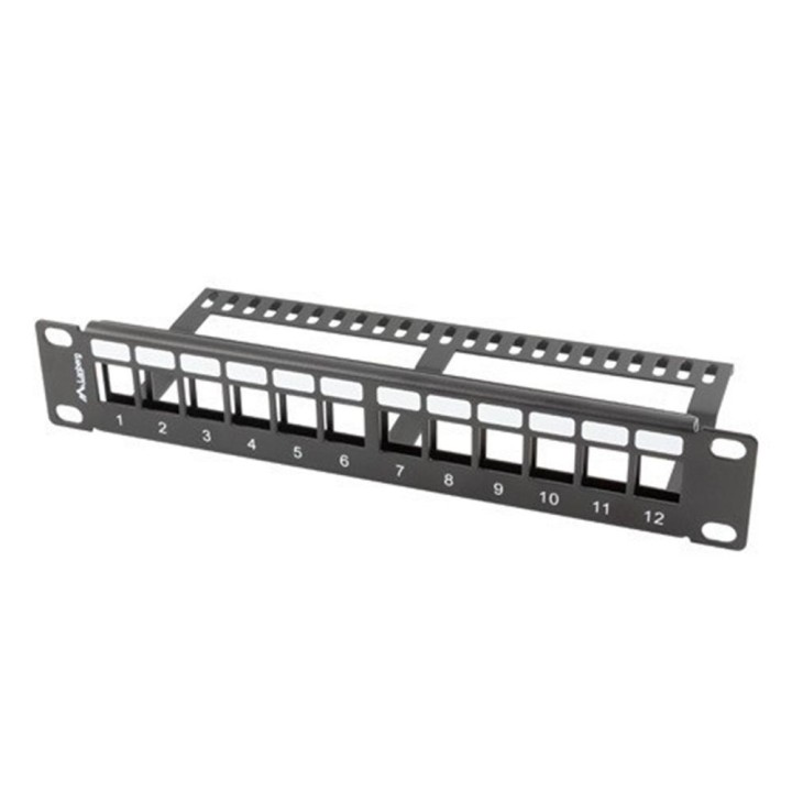 Patch panel lanberg 12 puertos 1u