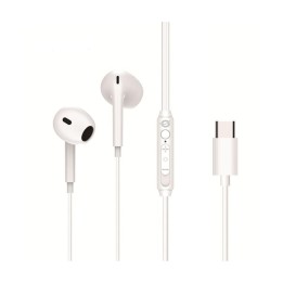 Auricular intrauditivo usb - c conceptronic brendan02w microfono