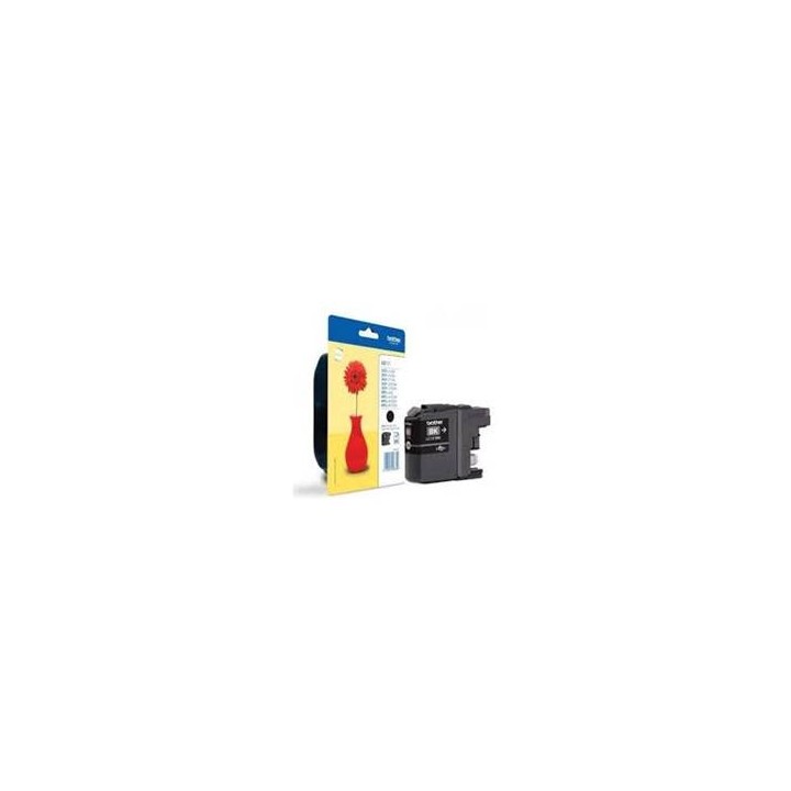 Cartucho tinta brother lc121bkbp negro 300 paginas mfc - j870dw - mfcj470dw - dcpj152w - dcpj132w - mfc - j4710dw - mfcj650dw