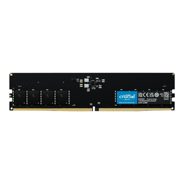 Memoria ram ddr5 16gb crucial udimm