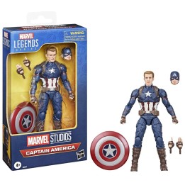 Figura hasbro marvel legends series capitán