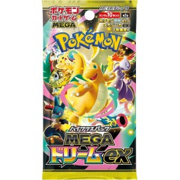 Pokemon tcg mega dream ex caja de 10 sobres japonés