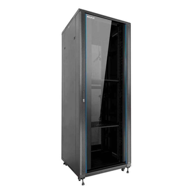 Armario rack de suelo 19 pulgadas phasak pro 42u 600x1000 pho 6142