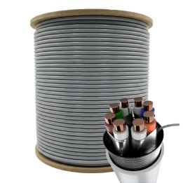 Bobina cable red solido phasak s - ftp cat.6a awg23 305m fluke lszh phr 6202