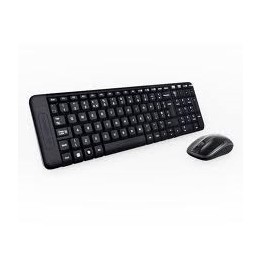 Teclado + mouse logitech mk220 optico