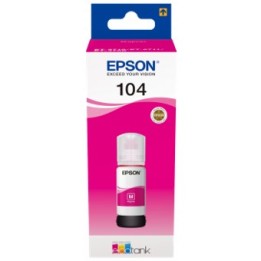 Cartucho ecotank epson 104 magenta ink