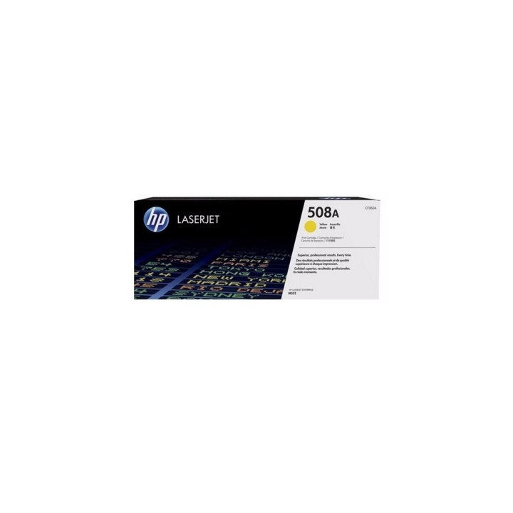 Toner hp 508a cf362a amarillo 5000